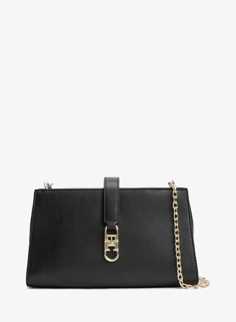 Monogram Chain Strap Crossover Bag